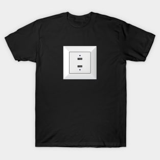 USB Outlet T-Shirt